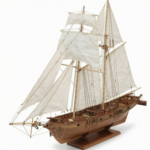 Segelschiff-Modellbausatz