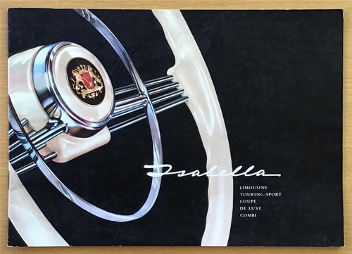 Borgward isabella range auto - isabella,