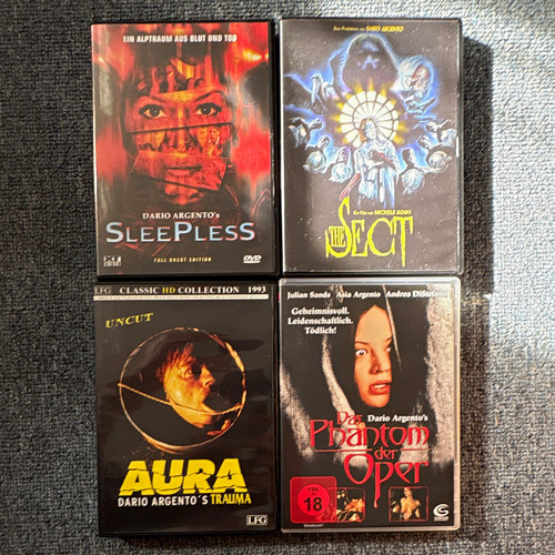 Dario argento dvd sammlung - 🎬dario,