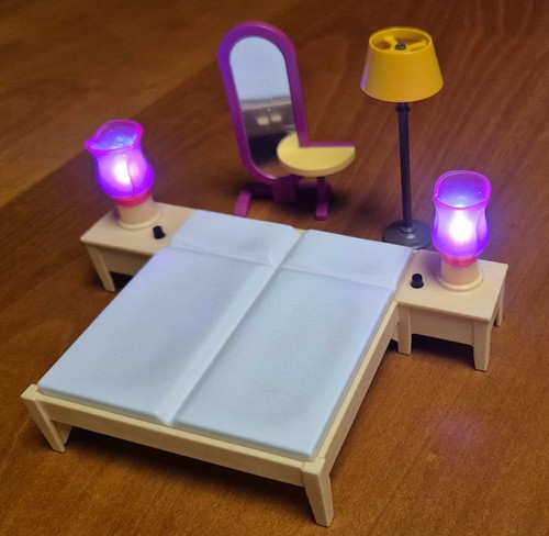 Playmobil bett nachttisch - bett,