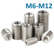 Gewinde Adapter Reduzier Adapter Gewindeeinsätze Edelstahl M6 - M12