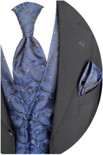 Hochzeitsweste m. Plastron