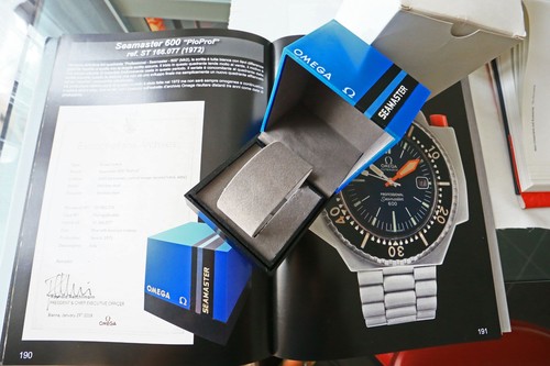Omega box vintage seamaster - omega,