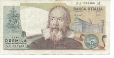 Geldschein Banknote Italien