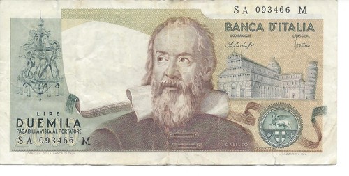 Geldschein banknote italien - banknote,