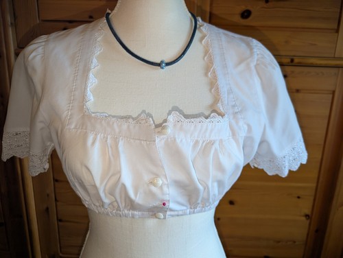 Romantische dirndlbluse - romantische,