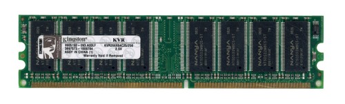 Kingston 256mb ddr pc2100u - 256mb,