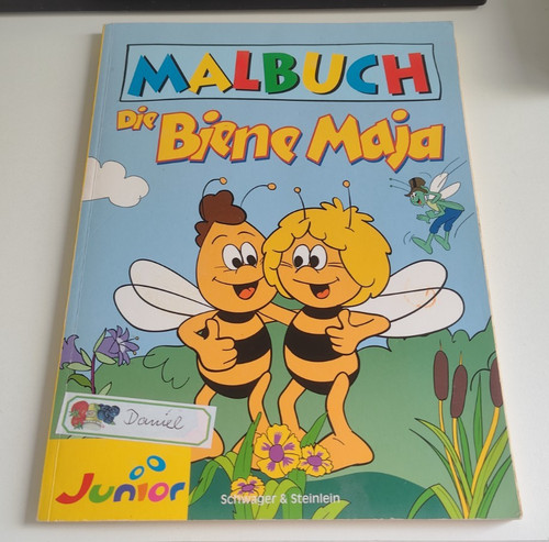 Malbuch die biene maja junior - biene,