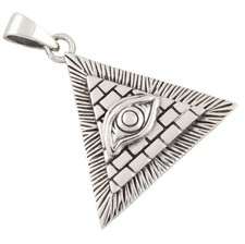 Allsehendes Auge Silber