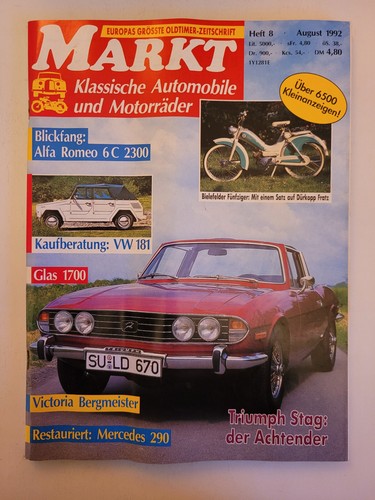 Oldtimer markt 1992 - , 8/1992