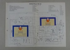 Schaltplan / Verdrahtung / Elektrik Piaggio TPH 50 Typhoon Roller