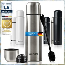 Thermosflasche aus Edelstahl Isokanne Thermoskanne Isolierflasche 500ml & 1000ml