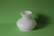 Lampenschirm Kuppel für Petroleumlampe Tischlampe Weiss 14,7 cm 102521