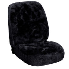 Lammfellbezug Auto echt Lammfell Sitzbezug universal sitzbezug schwarz AS7334sz