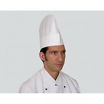 Kochmütze French Classic weiß Papier verstellbar 10 Stück Größe universal