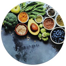 Kesper Glas Brettchen Healthy