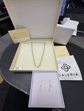 Paperclip Goldkette Halskette