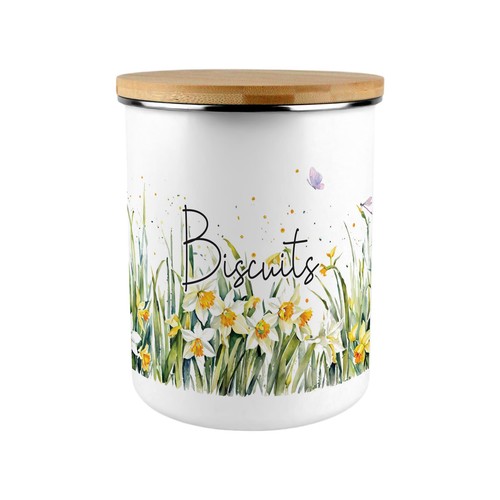 Frühling narzissen keksdose - frühling,