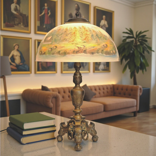 Jugendstil landhausleuchte - jugendstil,