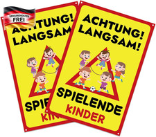 Achtung kinder schild - achtung,