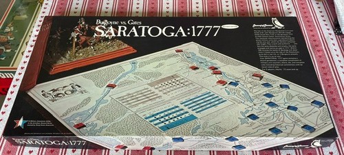 Saratoga 1777 brettspiel 1974 - saratoga:,