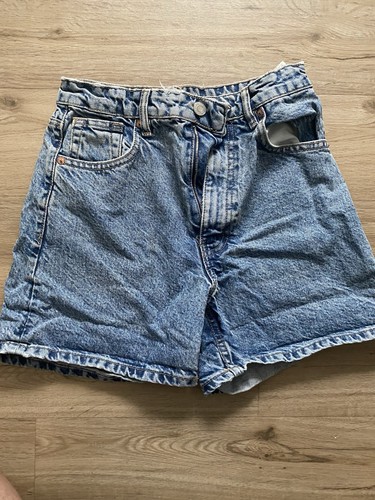 Zara damen jeansshorts denim - damen,