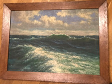 Gemälde WELLEN Maler Bernhard