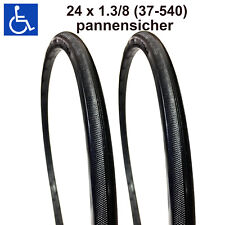 2x Rollstuhlreifen 24x1. 3/8
