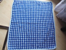 Neue Baby Wolldecke Handarbeit