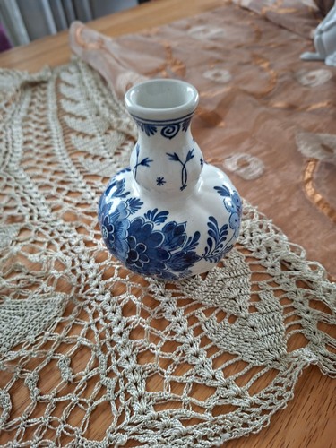 Delfts blauw raam handgemalt - delfts,