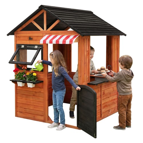 Kinderspielhaus holz spielhaus - holz,