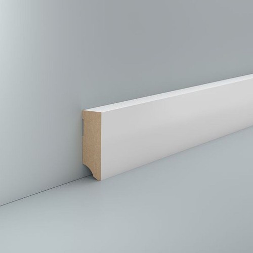 Mdf sockelleiste weiß 58 - 19,