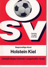 Fussball-Programmheft   71/72   RL    OSV Hannover - Holstein Kiel