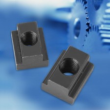 5tlg T-Nutenstein M8/M10/M12 Nutensteine 45 Stahl passen für T-Nuten dauerhaft ✪