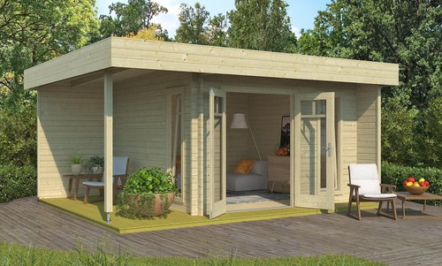 Gartenhaus holz 40mm florian - gartenhaus,