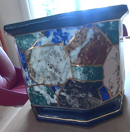 Wunderschöner übertopf vase - wunderschöner, Übertopf/vase