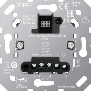 Jung 1712de serien tastdimmer - jung, serien-tastdimmer