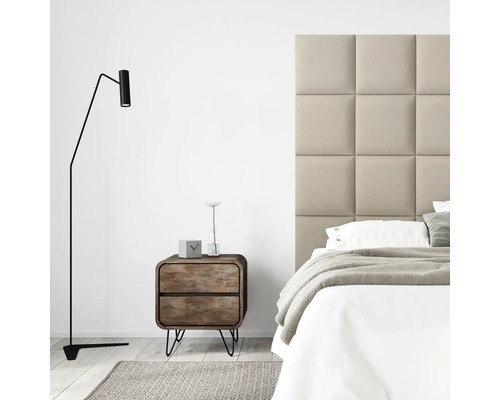 Wandkissen solid creme beige - wandkissen, creme-beige