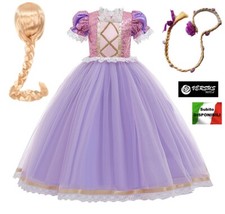 Rapunzel Kleid Karneval Maske
