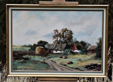 Dänische Dorflandschaft mit