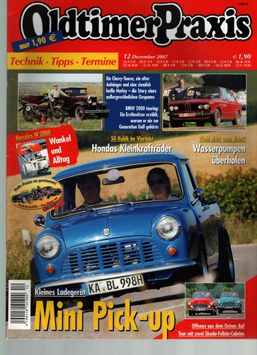 Zeitschrift oldtimer praxis - zeitschrift,