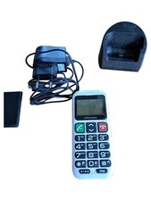 Swissvoice MP02 Großtasten Mobiltelefon Seniorenhandy Weiß mit Ladeschale