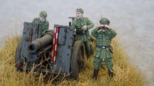 Gebautes 1/72 Modell Deutscher
