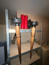 Antik wandkerzenhalter - 2x,