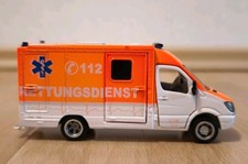 Siku Super 2108 RTW MB Sprinter II mit Kofferaufbau RETTUNGSDIENST