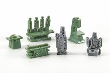 Lot 2511078 Ladegut H0 4 Werkzeugmaschinen + 2 Motoren für Wiking, Wiad, Märklin