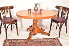 Schöner antiker Luise Philippe Salontisch Kaffeetisch Oval Besprechungstisch 