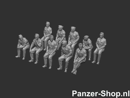 10x nva figuren sitzende - nva, figuren,