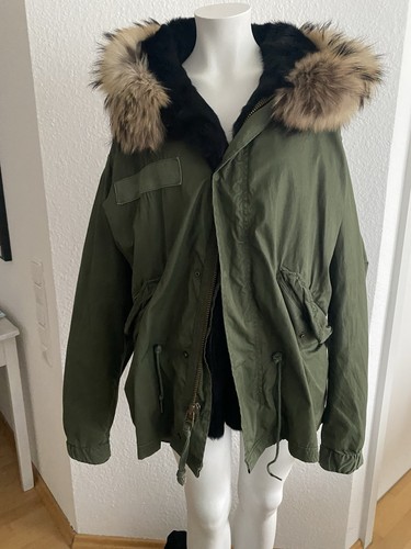 Barbed parka kaputzen jacke - parka,