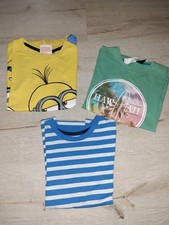 3 Jugen T-Shirts T-Shirt Oberteile für Spielplatz Gr.122/128/134